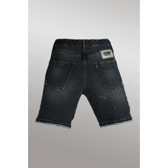 ΒΕΡΜΟΥΔΑ JEANS COSI 67-TOVERE 7 (ΜΑΥΡΟ)