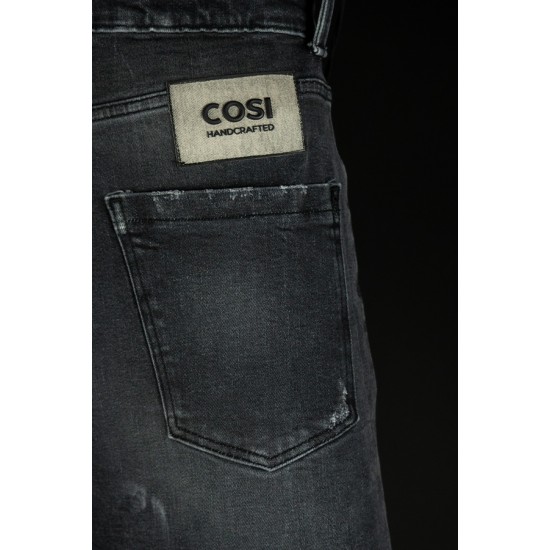 ΒΕΡΜΟΥΔΑ JEANS COSI 67-TOVERE 7 (ΜΑΥΡΟ)