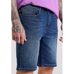 ΒΕΡΜΟΥΔΑ JEANS FUNKY BUDDHA FBM009-072-03 (ΜΠΛΕ)