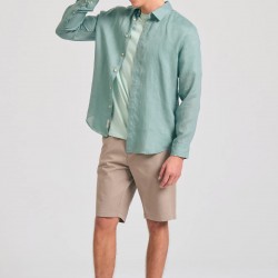 ΒΕΡΜΟΥΔΑ CHINOS FUNKY BUDDHA FBM011-001-03 (GREIGE)