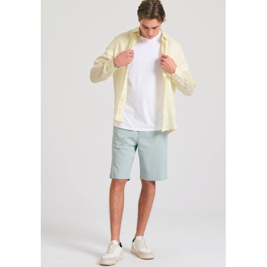 ΒΕΡΜΟΥΔΑ CHINOS FUNKY BUDDHA FBM011-001-03 (LT AQUA)