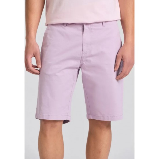 ΒΕΡΜΟΥΔΑ CHINOS FUNKY BUDDHA FBM011-001-03 (PINK LAVENDER)