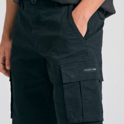 ΒΕΡΜΟΥΔΑ CARGO FUNKY BUDDHA FBM011-002-03 (ΜΑΥΡΟ)