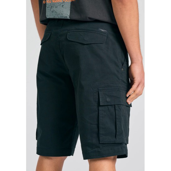 ΒΕΡΜΟΥΔΑ CARGO FUNKY BUDDHA FBM011-002-03 (ΜΑΥΡΟ)