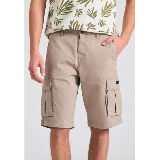 ΒΕΡΜΟΥΔΑ CARGO FUNKY BUDDHA FBM011-002-03 (GREIGE)