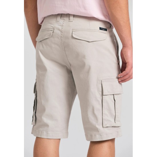 ΒΕΡΜΟΥΔΑ CARGO FUNKY BUDDHA FBM011-002-03 (MIST GREY)