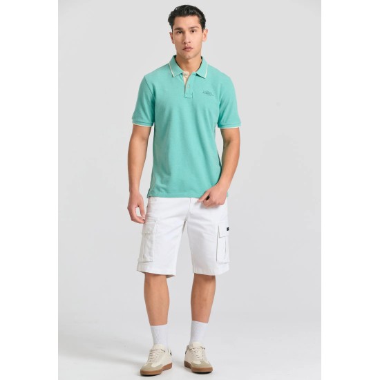 ΒΕΡΜΟΥΔΑ CARGO FUNKY BUDDHA FBM011-002-03 (ΑΣΠΡΟ)