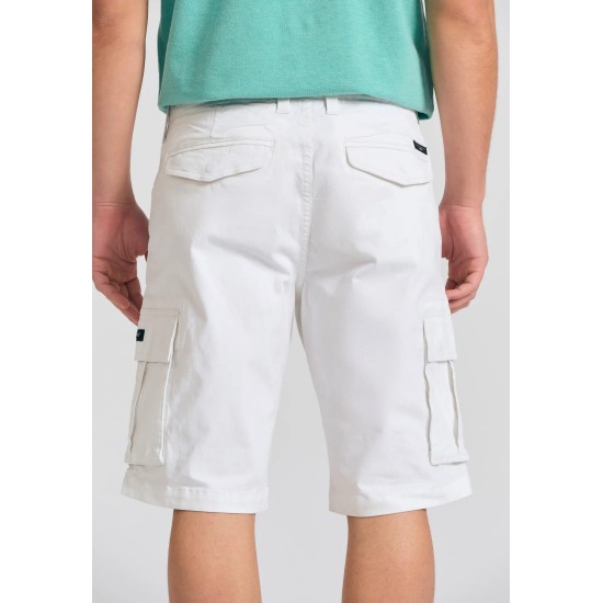 ΒΕΡΜΟΥΔΑ CARGO FUNKY BUDDHA FBM011-002-03 (ΑΣΠΡΟ)