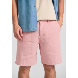 ΒΕΡΜΟΥΔΑ CHINOS ΛΙΝΗ FUNKY BUDDHA FBM011-005-03 (DUSTY PINK)