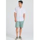 ΒΕΡΜΟΥΔΑ CHINOS ΛΙΝΗ FUNKY BUDDHA FBM011-005-03 (LT AQUA)