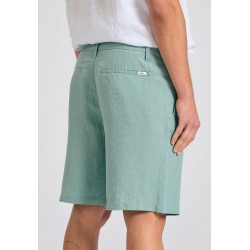 ΒΕΡΜΟΥΔΑ CHINOS ΛΙΝΗ FUNKY BUDDHA FBM011-005-03 (LT AQUA)