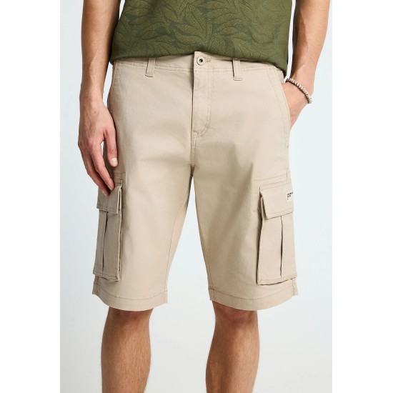 ΒΕΡΜΟΥΔΑ CARGO FUNKY BUDDHA FBM013-002-03 (GREIGE)