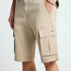 ΒΕΡΜΟΥΔΑ CARGO FUNKY BUDDHA FBM013-002-03 (GREIGE)