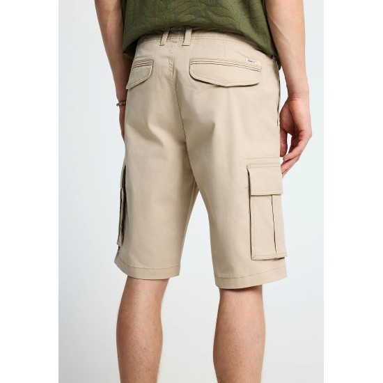 ΒΕΡΜΟΥΔΑ CARGO FUNKY BUDDHA FBM013-002-03 (GREIGE)