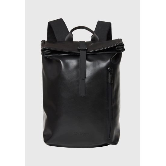 ΣΑΚΙΔΙΟ ΠΛΑΤΗΣ (BACKPACK) FUNKY BUDDHA FBM012-008-10 (ΜΑΥΡΟ)