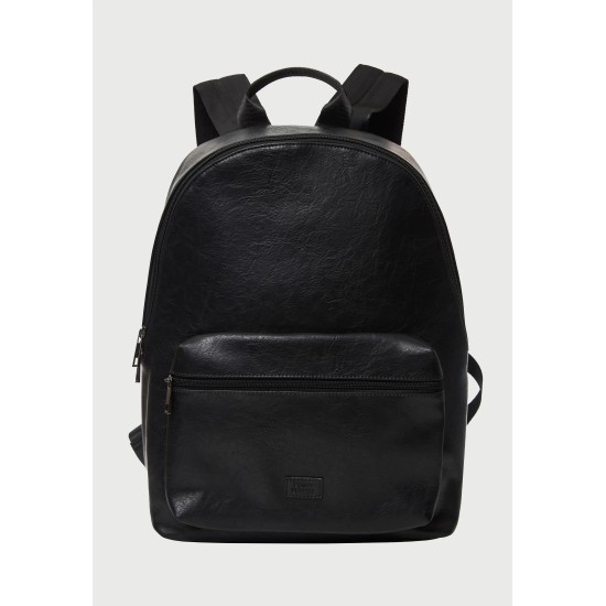 ΣΑΚΙΔΙΟ ΠΛΑΤΗΣ (BACKPACK) FUNKY BUDDHA FBM013-017-10 (ΜΑΥΡΟ)