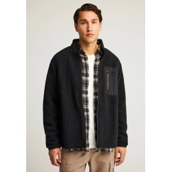 ΖΑΚΕΤΑ FLEECE FUNKY BUDDHA FBM012-054-06 (ΜΑΥΡΟ)