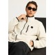 ΖΑΚΕΤΑ FLEECE FUNKY BUDDHA FBM012-054-06 (CLOUD CREAM)