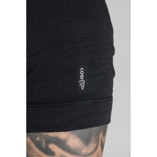 T-SHIRT COSI 67-S26-200 (ΜΑΥΡΟ)