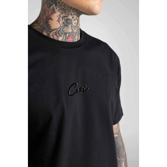 T-SHIRT COSI 64-W24-02 (ΜΑΥΡΟ)