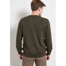 ΜΠΛΟΥΖΑ 100% COTTON V FUNKY BUDDHA FBM002-002-09 (ΛΑΔΙ)