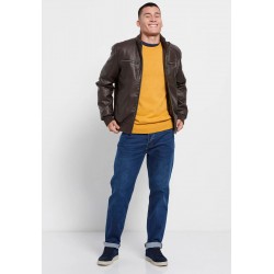 ΜΠΛΟΥΖΑ 100% COTTON FUNKY BUDDHA FBM008-001-09 (ΜΟΥΣΤΑΡΔΙ)