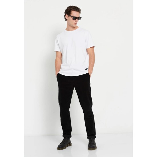 T-SHIRT FUNKY BUDDHA FBM008-004-04 (ΑΣΠΡΟ)