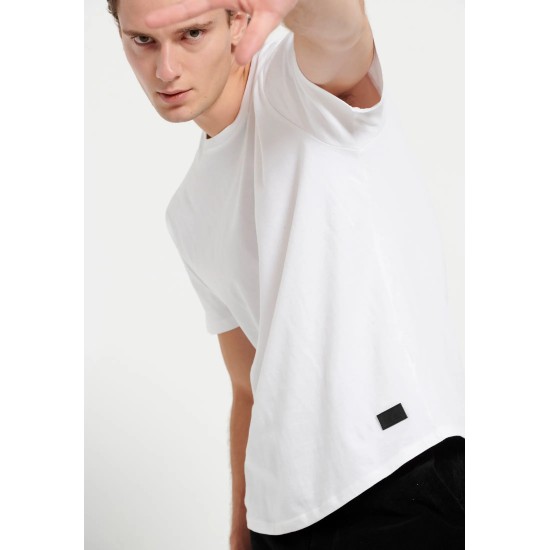 T-SHIRT FUNKY BUDDHA FBM008-004-04 (ΑΣΠΡΟ)