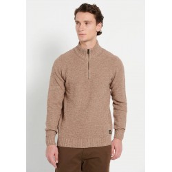 ΜΠΛΟΥΖΑ ΠΛΕΚΤΗ FUNKY BUDDHA FBM008-045-09 (CAMEL)