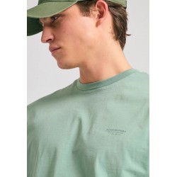 T-SHIRT FUNKY BUDDHA FBM011-001-04 (SAGE GREEN)