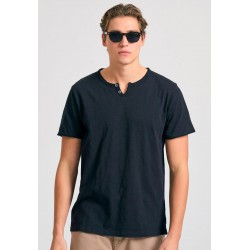 T-SHIRT FUNKY BUDDHA FBM011-004-04 (ΜΑΥΡΟ)