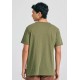 T-SHIRT FUNKY BUDDHA FBM011-004-04 (HUNTER GREEN)