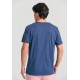 T-SHIRT FUNKY BUDDHA FBM011-004-04 (ΜΠΛΕ ΙΝΤΙΓΚΟ)