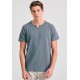 T-SHIRT FUNKY BUDDHA FBM011-004-04 (STEELGREY)
