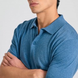 ΜΠΛΟΥΖΑ POLO FUNKY BUDDHA FBM011-005-09 (AZURE BLUE)