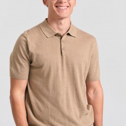ΜΠΛΟΥΖΑ POLO FUNKY BUDDHA FBM011-005-09 (HAZELNUT)