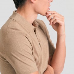 ΜΠΛΟΥΖΑ POLO FUNKY BUDDHA FBM011-005-09 (HAZELNUT)