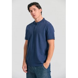 ΜΠΛΟΥΖΑ POLO FUNKY BUDDHA FBM011-005-11 (ΜΠΛΕ)