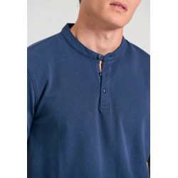 ΜΠΛΟΥΖΑ POLO FUNKY BUDDHA FBM011-005-11 (ΜΠΛΕ)