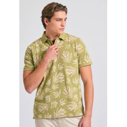 ΜΠΛΟΥΖΑ POLO FUNKY BUDDHA FBM011-014-11 (HERBAL GREEN)