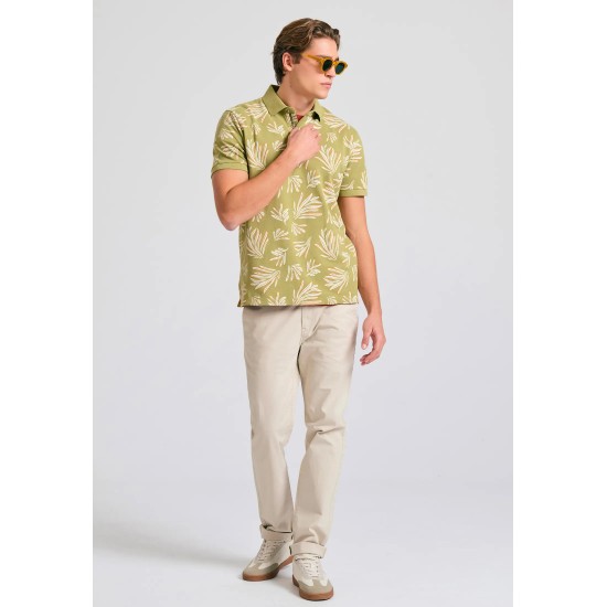 ΜΠΛΟΥΖΑ POLO FUNKY BUDDHA FBM011-014-11 (HERBAL GREEN)