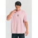 T-SHIRT FUNKY BUDDHA FBM011-320-04 (ΡΟΖ)