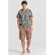 T-SHIRT FUNKY BUDDHA FBM011-336-04 (STEEL GREY)