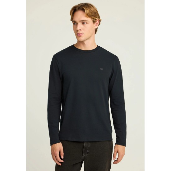 ΜΠΛΟΥΖΑ FUNKY BUDDHA FBM012-001-07 (ΜΑΥΡΟ)