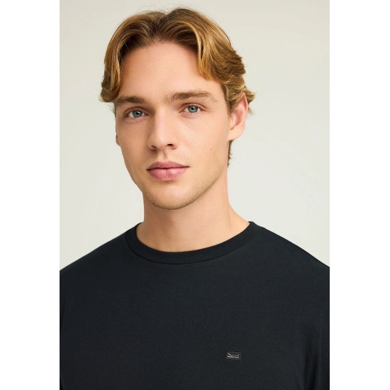 ΜΠΛΟΥΖΑ FUNKY BUDDHA FBM012-001-07 (ΜΑΥΡΟ)