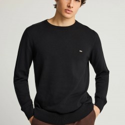 ΜΠΛΟΥΖΑ 100% COTTON FUNKY BUDDHA FBM012-001-09 (ΜΑΥΡΟ)