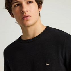 ΜΠΛΟΥΖΑ 100% COTTON FUNKY BUDDHA FBM012-001-09 (ΜΑΥΡΟ)