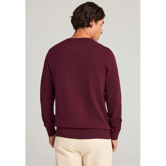 ΜΠΛΟΥΖΑ 100% COTTON FUNKY BUDDHA FBM012-001-09 (MERLOT MEL)