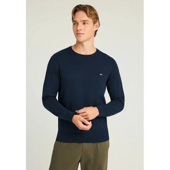 ΜΠΛΟΥΖΑ 100% COTTON FUNKY BUDDHA FBM012-001-09 (ΜΠΛΕ)