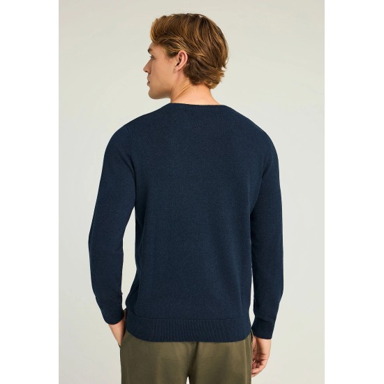 ΜΠΛΟΥΖΑ 100% COTTON FUNKY BUDDHA FBM012-001-09 (ΜΠΛΕ)